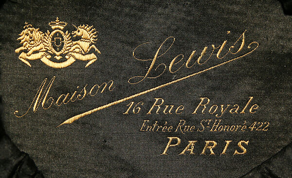 Hat, Maison Lewis (French), silk, metal, French