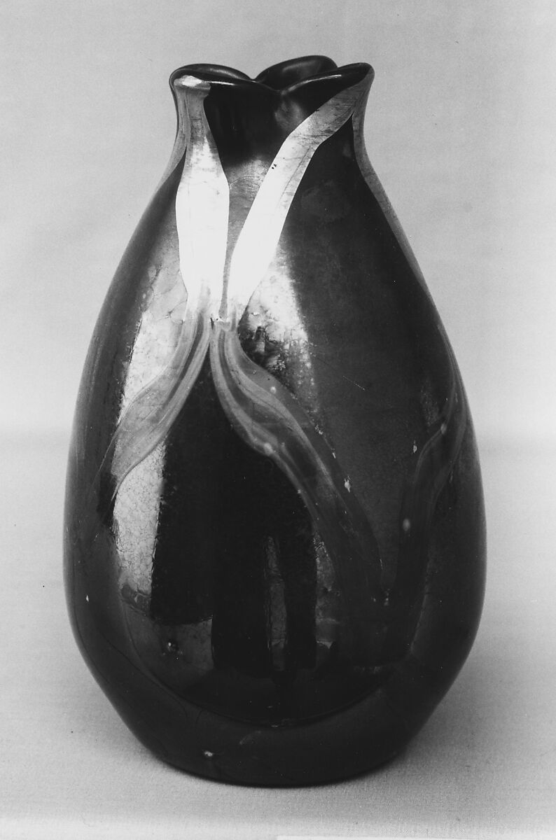 Vase, Designed by Louis C. Tiffany (American, New York 1848–1933 New York), Favrile glass, American 