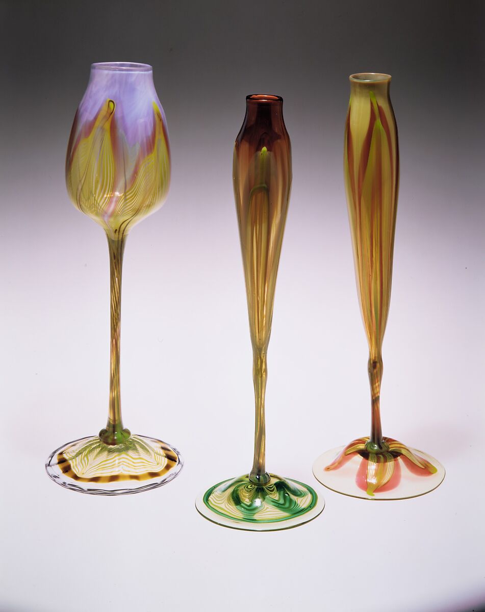 Vase, Designed by Louis C. Tiffany (American, New York 1848–1933 New York), Favrile glass, American