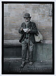 V. La Soupe a 2 sous aux Halles - Paris, Paul Géniaux  French, Gelatin silver transparency on glass with applied color