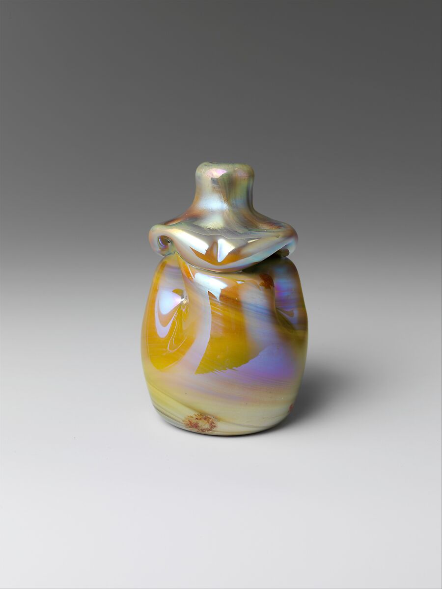 Vase, Designed by Louis C. Tiffany (American, New York 1848–1933 New York), Favrile glass, American 