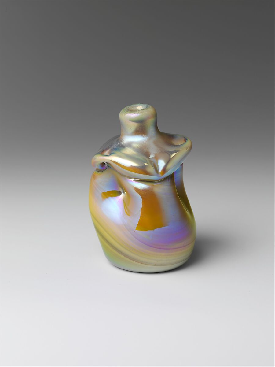 Vase, Designed by Louis C. Tiffany (American, New York 1848–1933 New York), Favrile glass, American