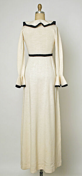 Evening dress, Adolfo (American, born Cuba, Cárdenas 1923–2021 New York), synthetic fiber, American