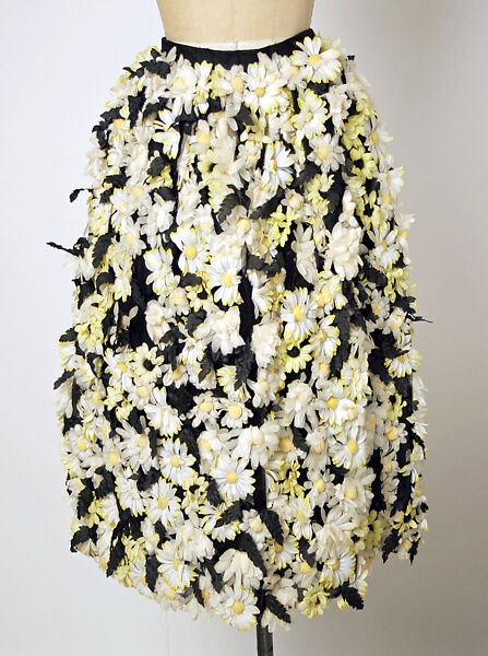 Skirt, Adolfo (American, born Cuba, Cárdenas 1923–2021 New York), cotton, silk, American 