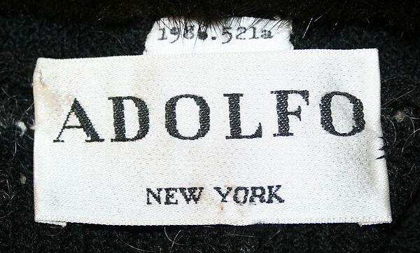 Suit, Adolfo (American, born Cuba, Cárdenas 1923–2021 New York), wool, fur, silk, American