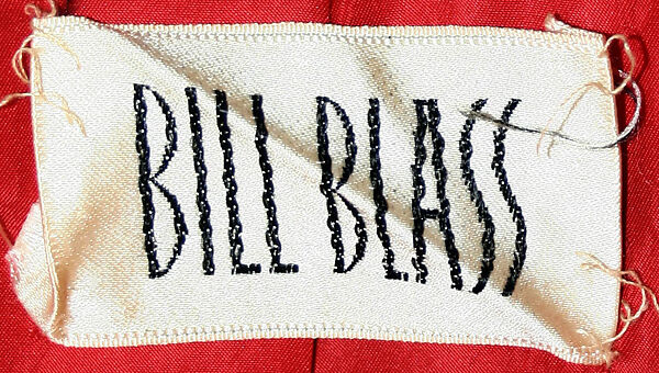 Coat, Bill Blass Ltd. (American, founded 1970), wool, leather, metal, American