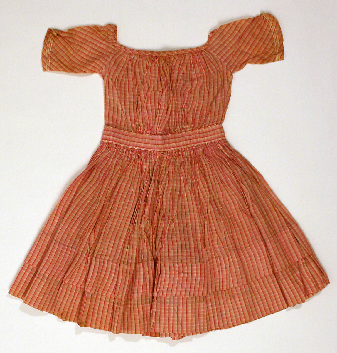 Dress, cotton, American 