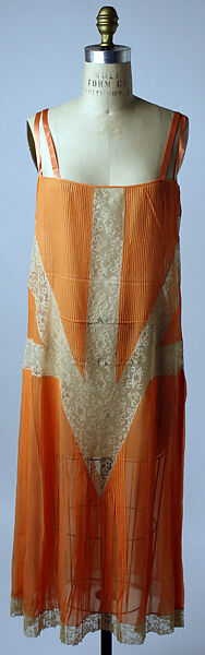 Slip, Callot Soeurs (French, active 1895–1937), silk, cotton, French 