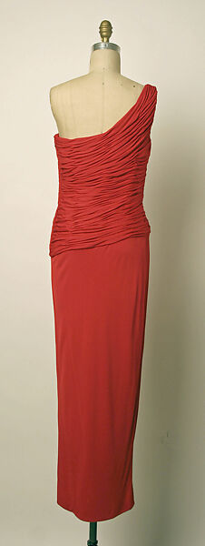 Evening dress, Vicky Tiel (French, born United States, 1943), silk, French