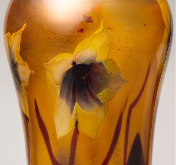 Vase, Designed by Louis C. Tiffany (American, New York 1848–1933 New York), Favrile glass, American