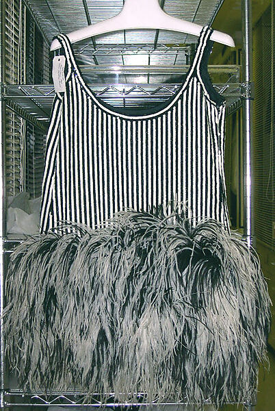 Evening dress, Geoffrey Beene (American, Haynesville, Louisiana 1927–2004 New York), plastic, silk, American