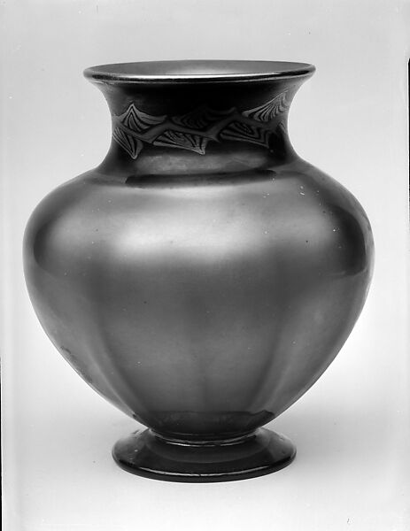 Vase, Designed by Louis C. Tiffany (American, New York 1848–1933 New York), Favrile glass, American 