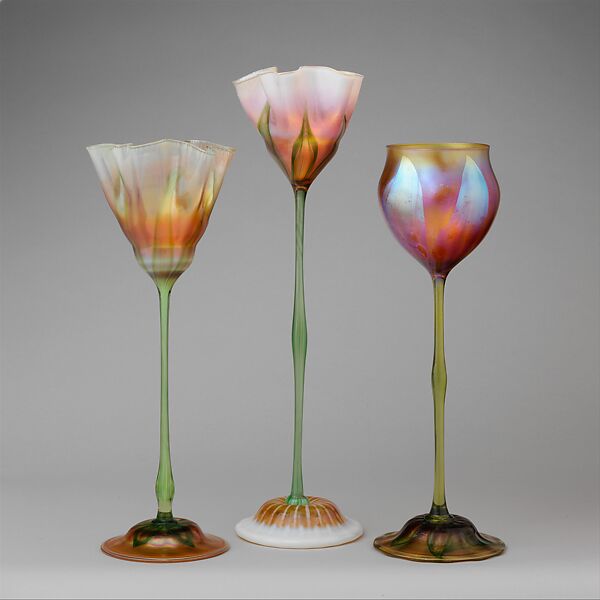 Vase, Designed by Louis C. Tiffany (American, New York 1848–1933 New York), Favrile glass, American