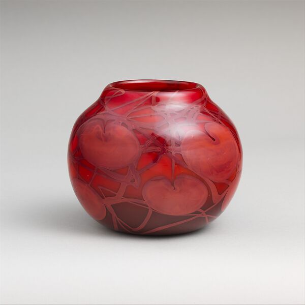 Vase, Designed by Louis C. Tiffany (American, New York 1848–1933 New York), Favrile glass, American 