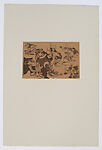 Untitled (Abstraction), Miriam Beerman (American, Providence, Rhode Island 1923–2022), Etching; proof