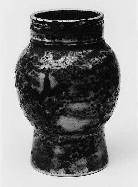 Vase, Designed by Louis C. Tiffany (American, New York 1848–1933 New York), Porcelaneous earthenware, American