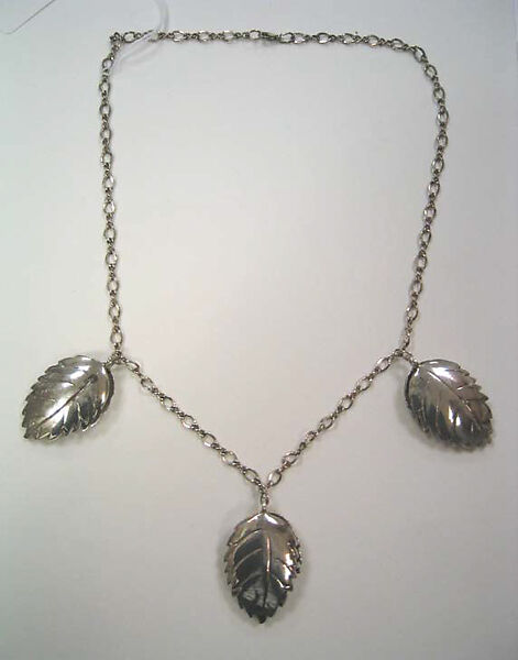 Necklace, Terry Mayer (American), sterling silver, American 