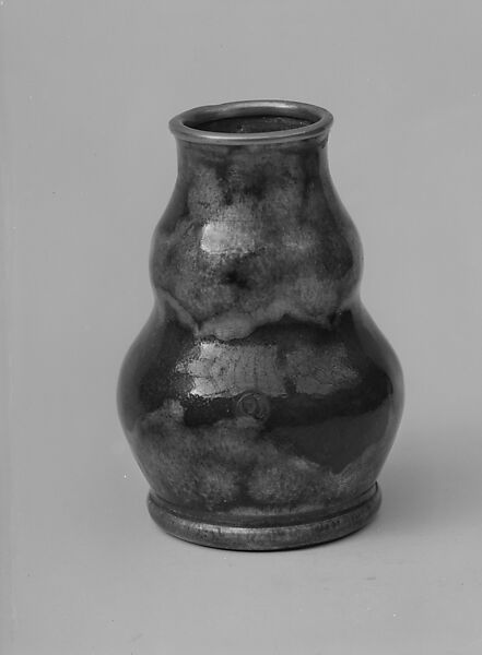Vase, Designed by Louis C. Tiffany (American, New York 1848–1933 New York), Enamel on copper, American 