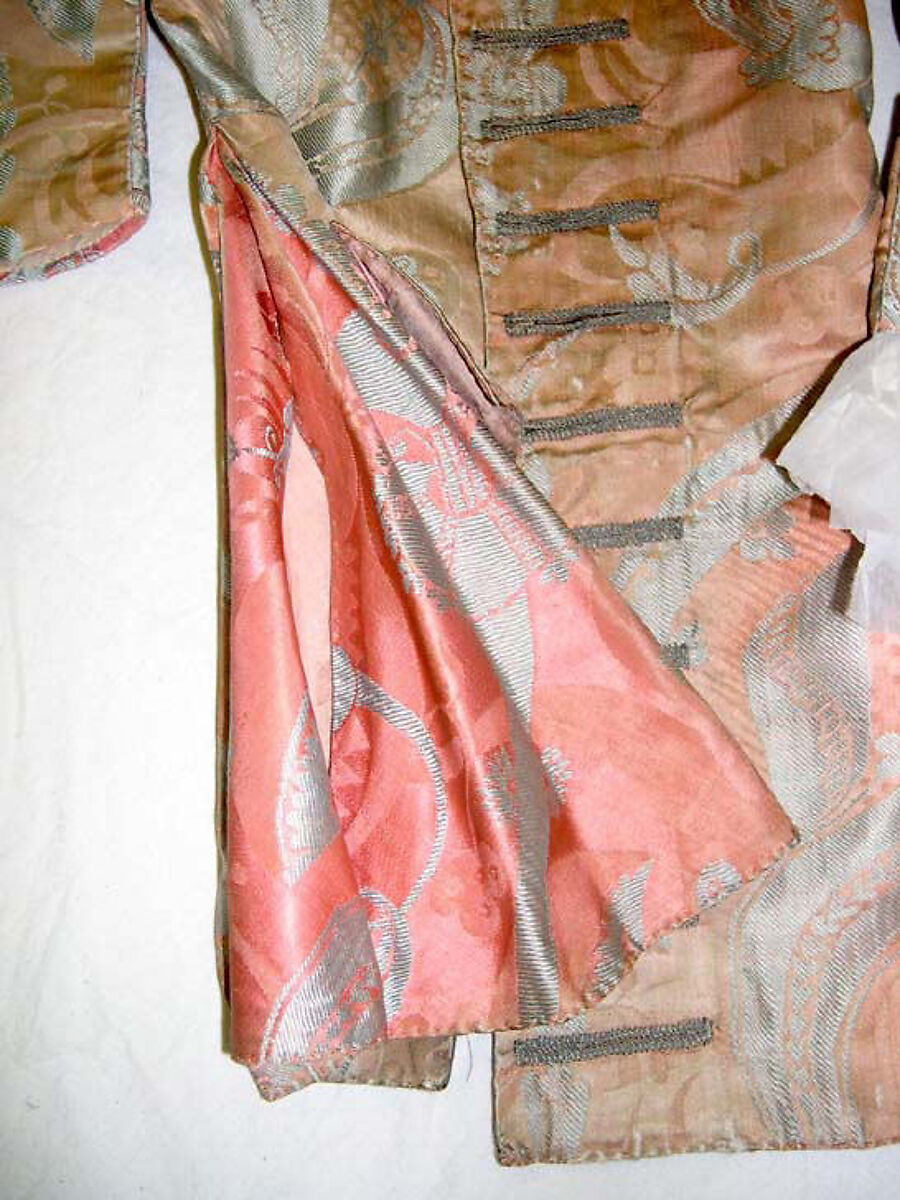 Coat, silk, European