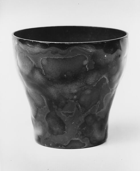 Vase, Designed by Louis C. Tiffany (American, New York 1848–1933 New York), Enamel on copper, American