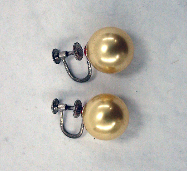 Earrings | American | The Metropolitan Museum of Art