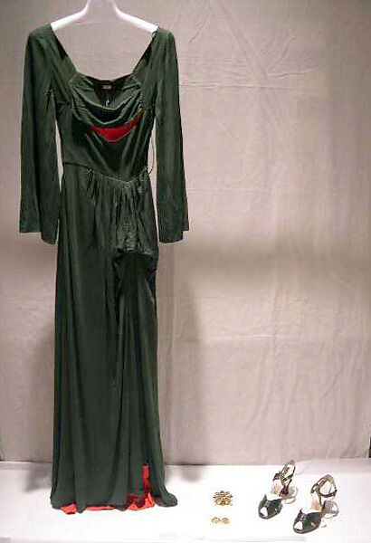 Dinner dress, Mr. Omar Kiam, Silk, American