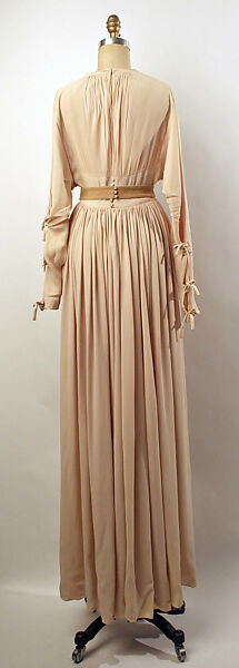 Dinner dress, Valentina Gowns (American, 1928–1957), rayon, wool, American