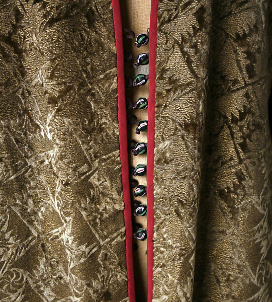 Tunic, Fortuny (Italian, founded 1906), silk, glass, Italian