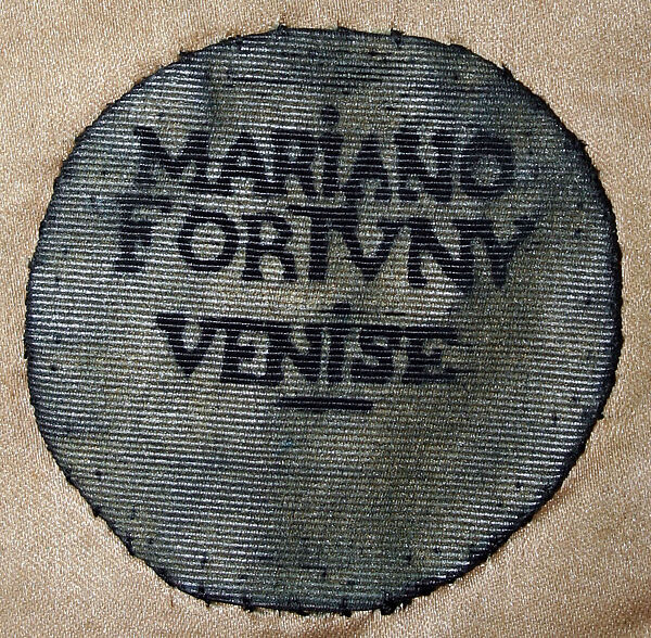 Tunic, Fortuny (Italian, founded 1906), silk, glass, Italian