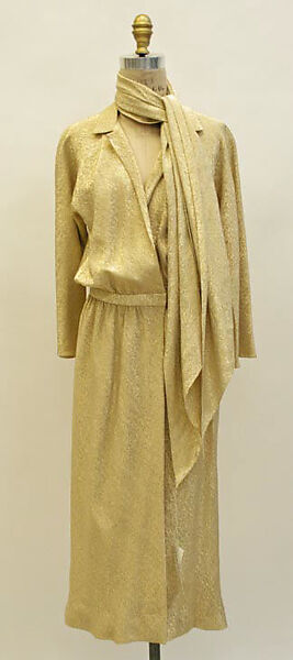 Halston | Cocktail dress | American | The Metropolitan Museum of Art