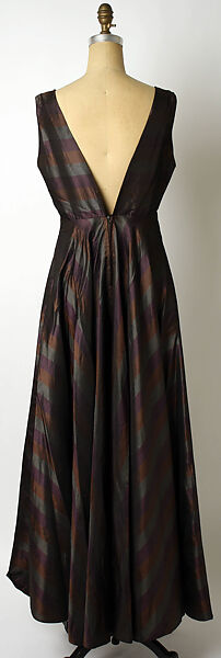Evening dress, Hawes Incorporated (American, 1928–40; 1947–48), silk, American