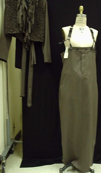 Suit, Jean Paul Gaultier (French, born 1952), wool, metal, French