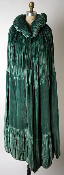 Evening cape, House of Patou (French, founded 1914), silk, French 