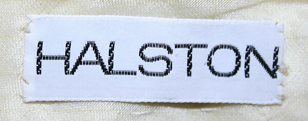 Evening dress, Halston (American, Des Moines, Iowa 1932–1990 San Francisco, California), silk, American