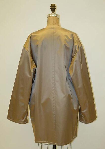Raincoat, House of Givenchy (French, founded 1952), silk, French
