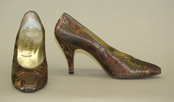 Evening ensemble, House of Givenchy (French, founded 1952), silk, French