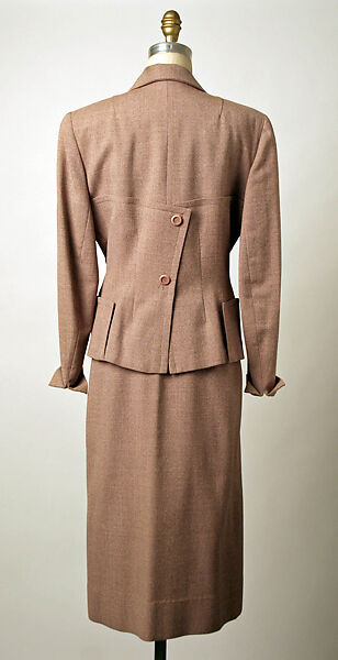 Suit, Elsa Schiaparelli (Italian, 1890–1973), wool, French