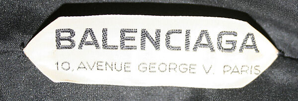 Evening dress, House of Balenciaga (French, founded 1937), silk, French