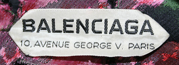 Cocktail dress, House of Balenciaga (French, founded 1937), silk, French