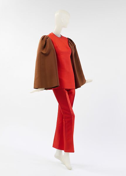 Evening ensemble, Madame Grès (Germaine Émilie Krebs) (French, Paris 1903–1993 Var region), silk, French 