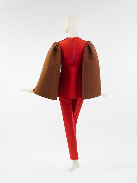 Evening ensemble, Madame Grès (Germaine Émilie Krebs) (French, Paris 1903–1993 Var region), silk, French