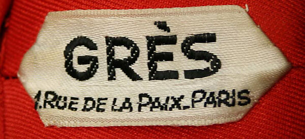 Evening ensemble, Madame Grès (Germaine Émilie Krebs) (French, Paris 1903–1993 Var region), silk, French