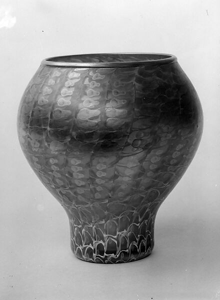 Vase, Designed by Louis C. Tiffany (American, New York 1848–1933 New York), Favrile glass, American 