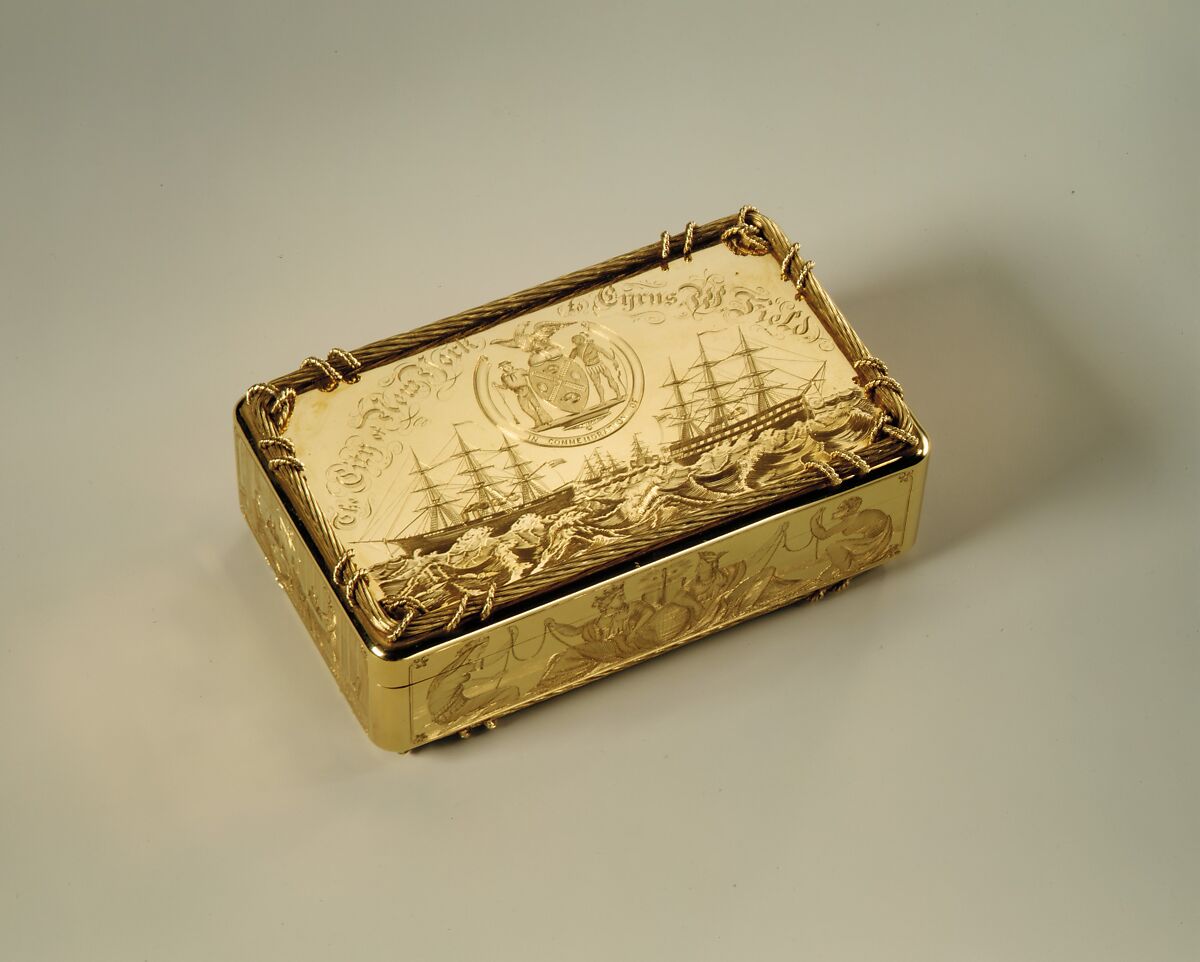 Box, Tiffany &amp; Co. (1837–present), Gold, American