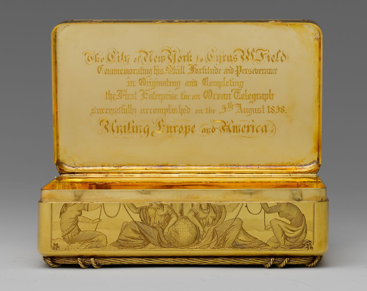 Box, Tiffany &amp; Co. (1837–present), Gold, American