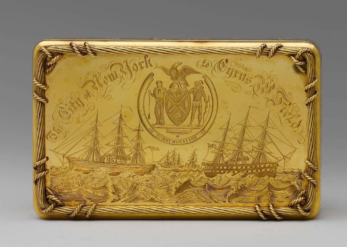 Box, Tiffany &amp; Co. (1837–present), Gold, American