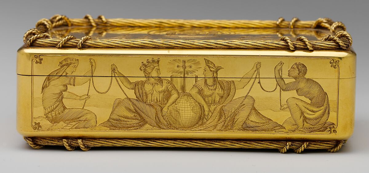 Box, Tiffany &amp; Co. (1837–present), Gold, American