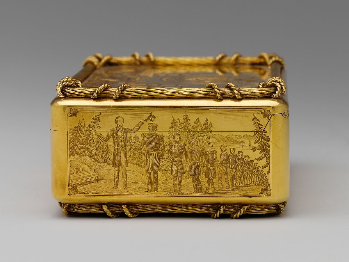 Box, Tiffany &amp; Co. (1837–present), Gold, American