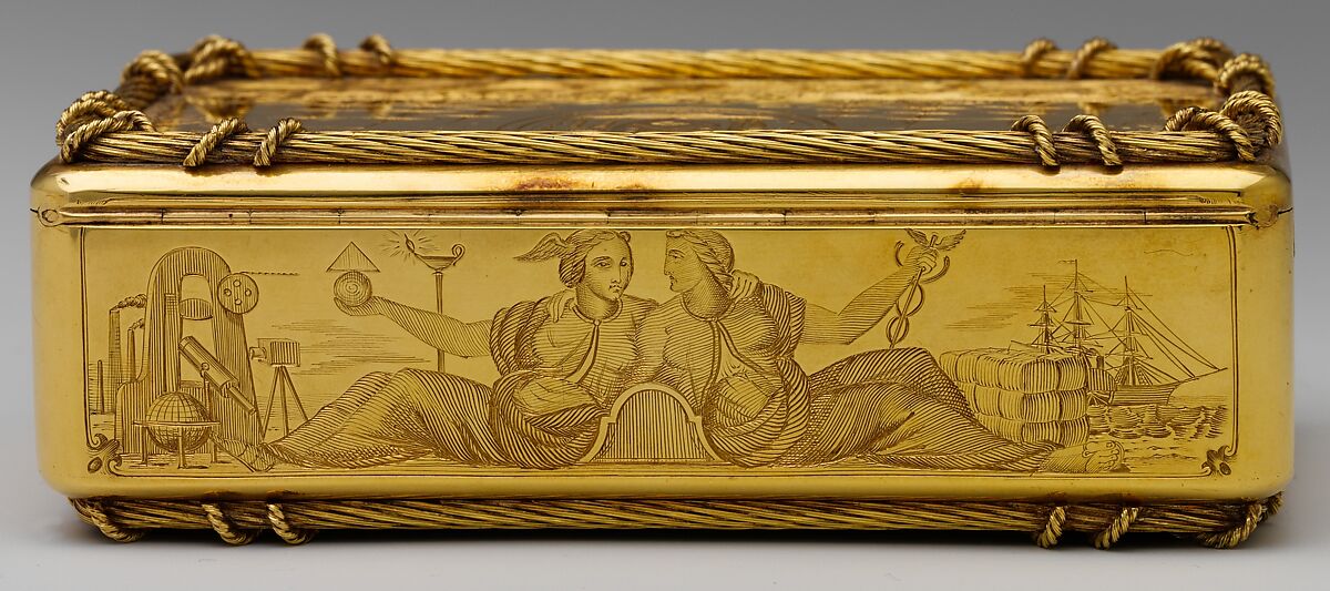 Box, Tiffany &amp; Co. (1837–present), Gold, American