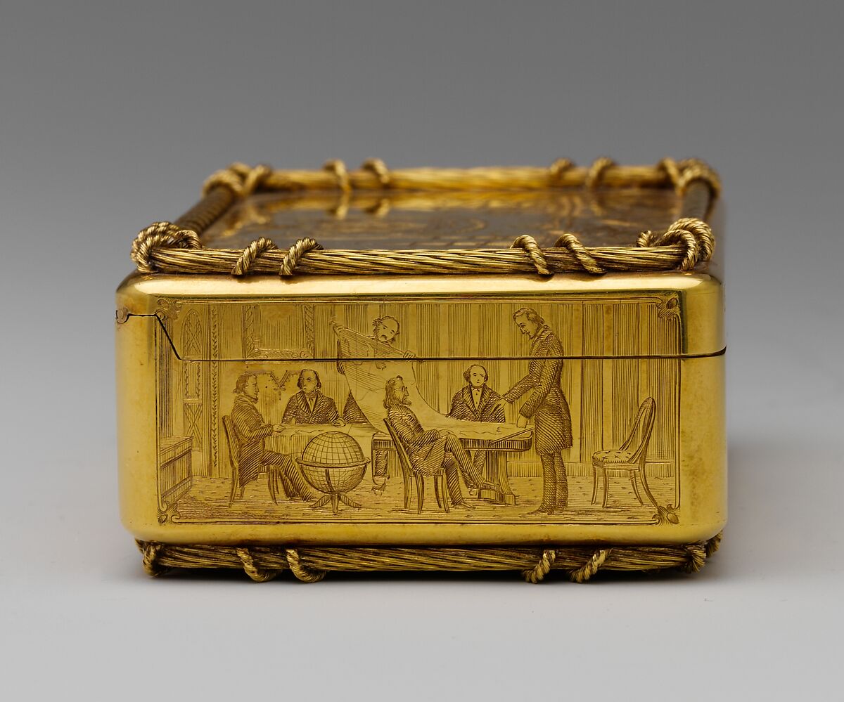 Box, Tiffany &amp; Co. (1837–present), Gold, American